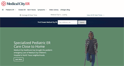 Desktop Screenshot of medicalcityer.com